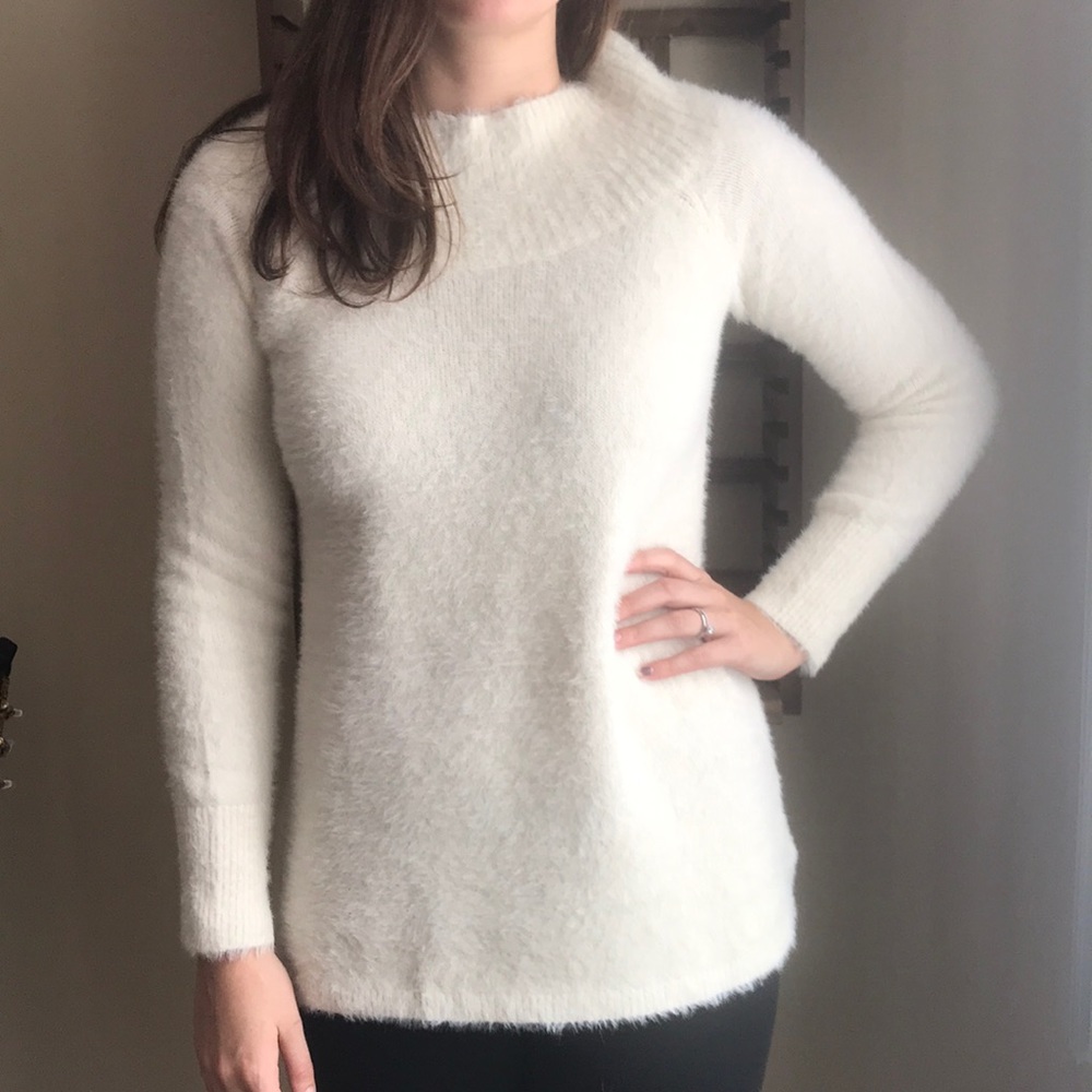 Loft- Cowl Neck, Cozy Tunic Sweater - Picture 1 of 3
